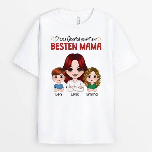 2041AGE1 personalisiertes dieses oberteil gehort zur besten mama t shirt