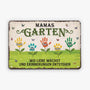 2053EGE2 personalisiertes omas garten turschild