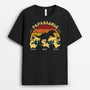 2119AGE1 personalisiertes papasaurus t shirt
