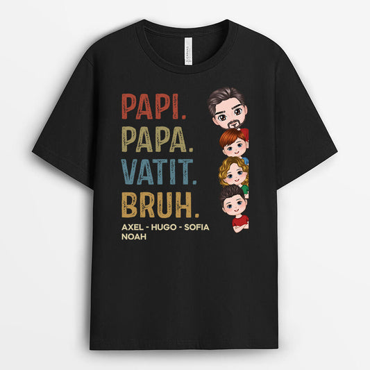 2126AGE2 personalisiertes mama sis t shirt