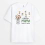 2151AGE1 personalisiertes gluck mama genannt zu werden t shirt