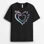 2183AGE1 personalisiertes oma mama schmetterlinge t shirt