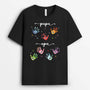 2194GE2 personalisiertes mama oma hande t shirt