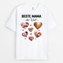 2203AGE1 personalisiertes beste mama der welt t shirt