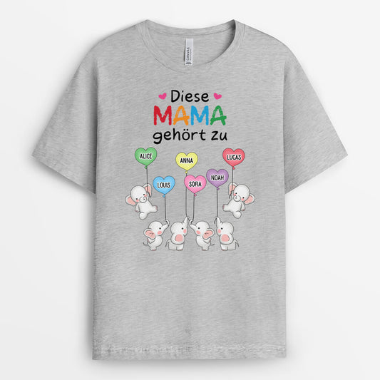 2215AGE2 personalisiertes dieser opa papa gehort zu t shirt