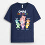 2218AGE1 personalisiertes omas bar bande t shirt