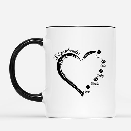 2229MGE2 hundemama herzen pfoten personalisierte tasse hund_ 2229M8M7C