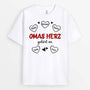 2232AGE1 personalisiertes das herz dieser oma gehort zu t shirt