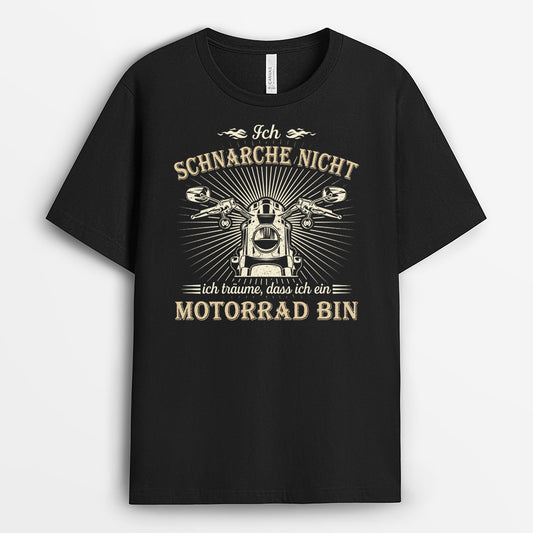 2299AGE1 personalisiertes ich schnarche nicht ich traume dass ich bin t shirt 2299a3a5b
