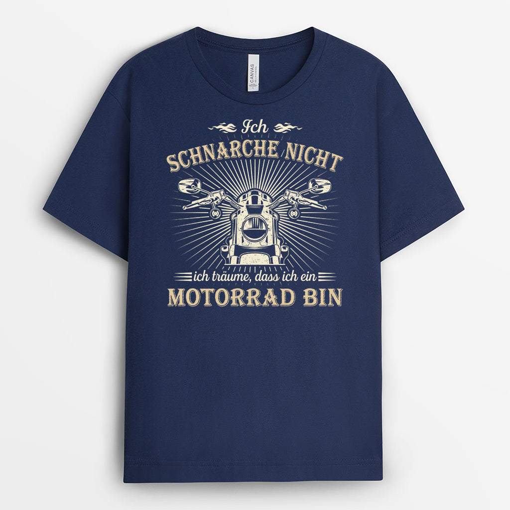 2299AGE2 personalisiertes ich schnarche nicht ich traume dass ich bin t shirt 2299a3a5b