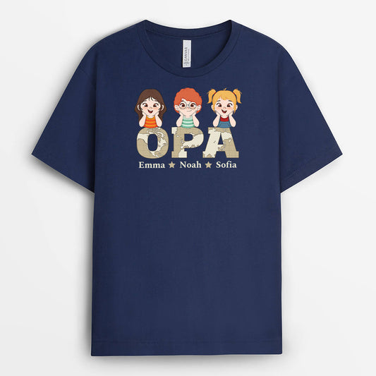2322AGE2 personalisiertes papa und kinder t shirt 2322a9a8b