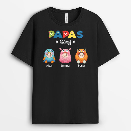2379AGE1 personalisiertes papas opas bande monster t shirt 2379a5d8b