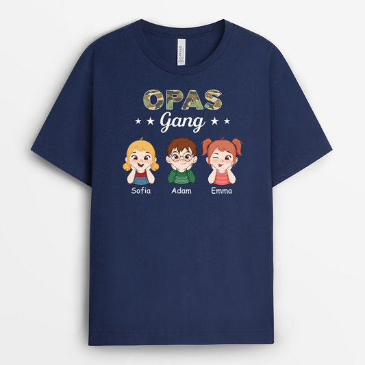 2399AGE2 personalisiertes papas opas bande das heer t shirt 2399a5a8b