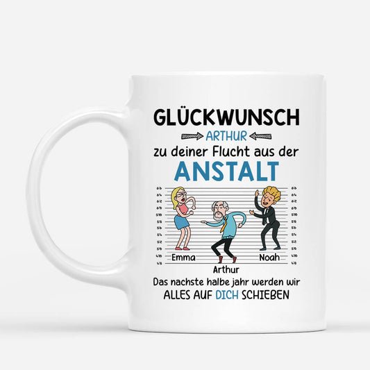 2582MGE2 personalisierte feierlichkeiten und schuldzuweisungen tasse