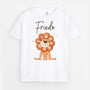2587AGE1 personalisiertes tiere und kindernamen t shirt