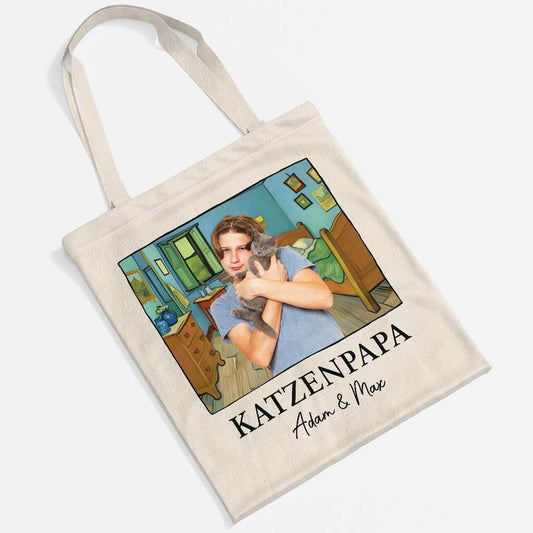 2628BGE2 personalisierte katzenmama katzenmama tragetasche