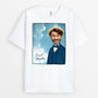 2629AGE1 personalisiertes gesicht kunstliebhaber manner t shirt