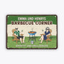 2649EGE1 aperitif und grillgenuss  personalisieretes turschild fur die familie