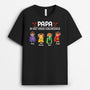 2718AGE1 du bist mein unser lieblingsheld  personalisiertes t shirt fur manner