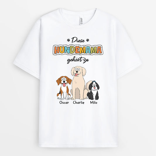 2755AGE1 diese hundemama dieser hundepapa gehort zu personalisiertes t shirt fur hundeliebhaber 2755