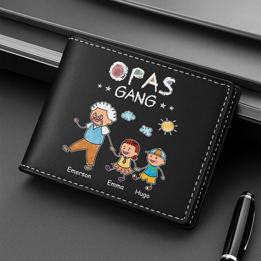 2793JGE2 papas gang buntstifte geldborse herren personalisiert 2793J