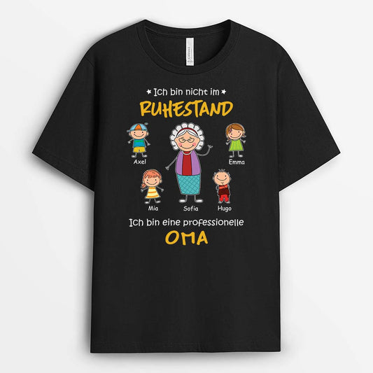 2847AGE1 ich bin nicht im ruhestand ich bin eine professionelle oma  personalisiertes t shirt fur omas_e12c3aad 4d39 443a 93f8 fd5814e6dc43