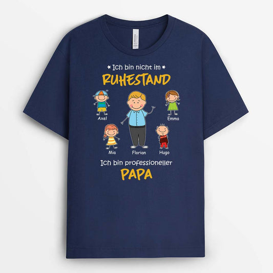 2847AGE2 ich bin nicht im ruhestand ich bin eine professionelle oma  personalisiertes t shirt fur omas_a0bbc6ef 2513 4b24 9caa d09bba3fe982