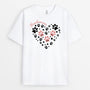 2979AGE1 hundemama herz pfoten weisses t shirt hund personalisiert 2979A8L5C