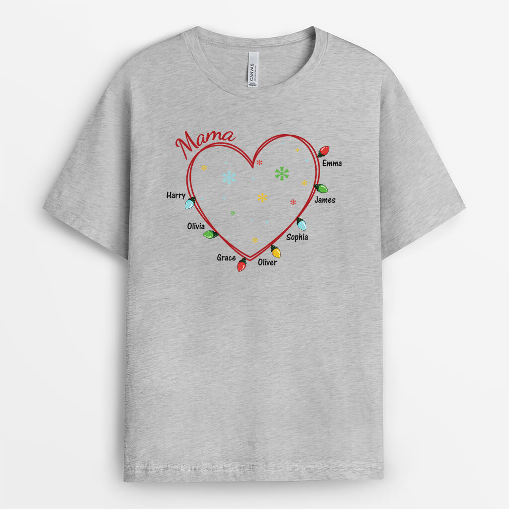 3017AGE2 oma herz  personalisiertes t shirt fur omas zu weihnachten