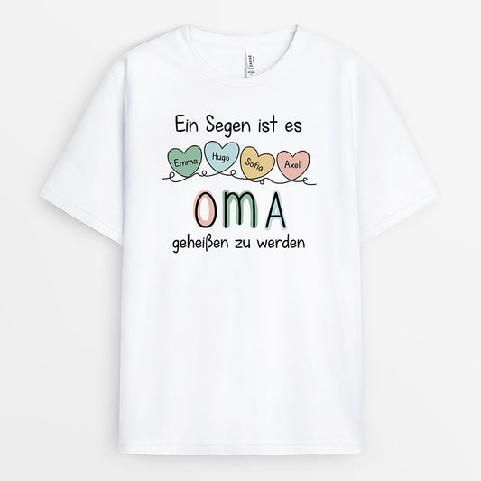 3029AGE1 ein segen ist es oma geheissen zu werden  personalisiertes t shirt fur omas_ddc3c016 18a7 4413 9a9f 563ad7502918
