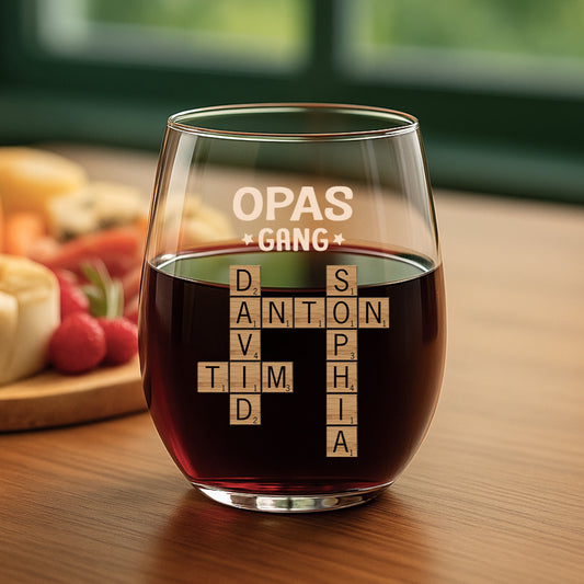 3142IGE2 kreuzwortratsel papas gang _personalisiertes weinglas ohne stiel papa 3142IKL5B