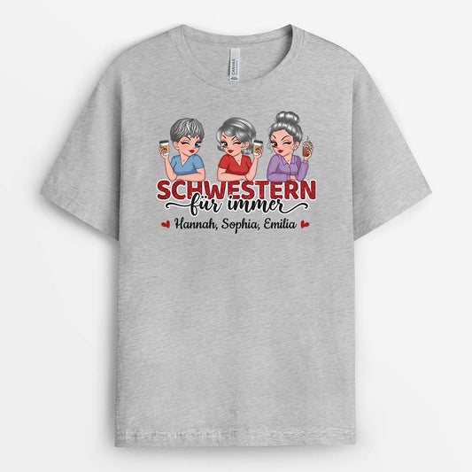 3185AGE2 besties schwestern fur immer  personalisierte tasse fur beste freundinnen schwestern