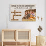 3222CGE3 familie das ist liebe das ist alles was zahlt  personalisierte leinwand fur die familie