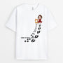 3228AGE1 du bist nie allein  personalisiertes t shirt fur katzenliebhaber