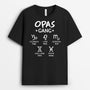 3268AGE1 opas papas bande  personalisiertes t shirt fur manner mit zodiak motiv