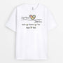 3294AGE1 fruher mama jetzt oma kindernamen  personalisiertes t shirt fur damen