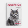 3326CGE1 catmopolitan  personalisierte leinwand mit foto fur katzenbesitzer