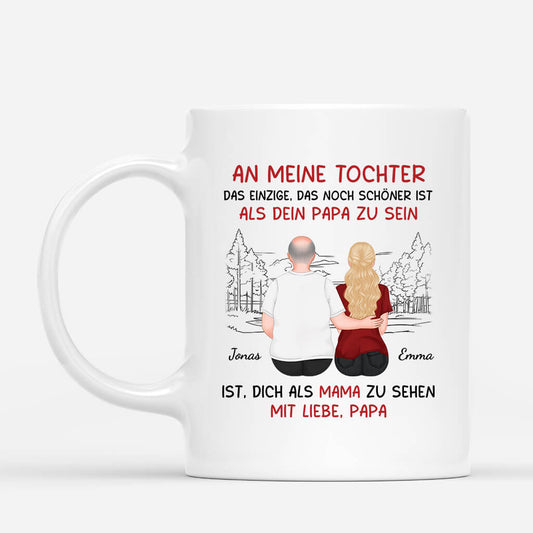 3331MGE1 brief an meine tochter enkelin  personalisierte tasse fur tochter enkelinnen