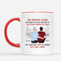 3331MGE2 brief an meine tochter enkelin  personalisierte tasse fur tochter enkelinnen