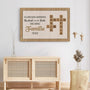 3335CGE3 es gibt kein grosseres geschenk als die liebe die eine familie teilt  personalisierte leinwand fur die familie