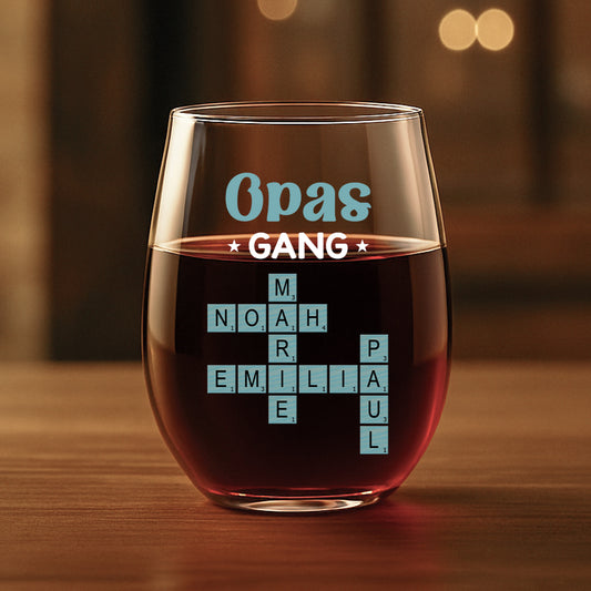 3402IGE1 opas gang kreuzwortratsel _personalisiertes weinglas ohne stiel opa 3402I8Q5B