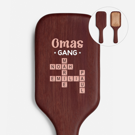 3402QGE1 omas gang personalisiertes kreuzwortratsel geschenk  sandelholz haarburste omamama 3402qst5i_3c8b927a c349 4849 9847 9e14a21170cd