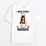 3427AGE1 meine pferde rufen  personalisiertes t shirt fur pferdeliebhaber