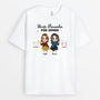3533AGE1 beste freundinnen fur immer oder schwestern fur immer  perrsonalisiertes t shirt fur schwestern oder beste freundinnen