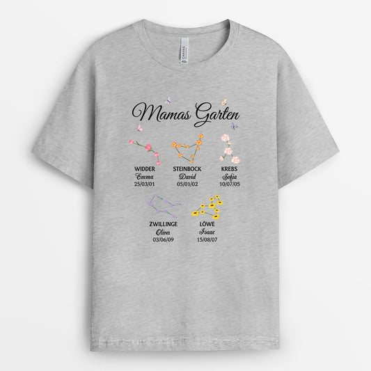 3537AGE2 oma und enkelkinder das sternzeichen personalisiertes t shirt fur omas und sternzeichen begeisterte 3537a