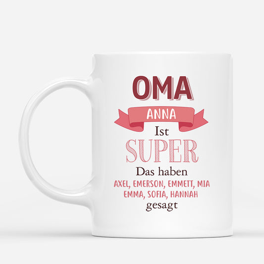 3564MGE1 oma mama ist super  perrsonalisierte tasse fur frauen_effbd4fc 2bf9 4310 b3bd 2c53dd8829e9