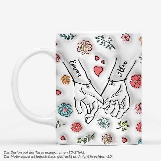 3618MGE1 pinky versprechen geben  personalisierte tasse mit 3d inflated effekt fur paare_956977c5 dbec 402a 81c5 65bd6e629003