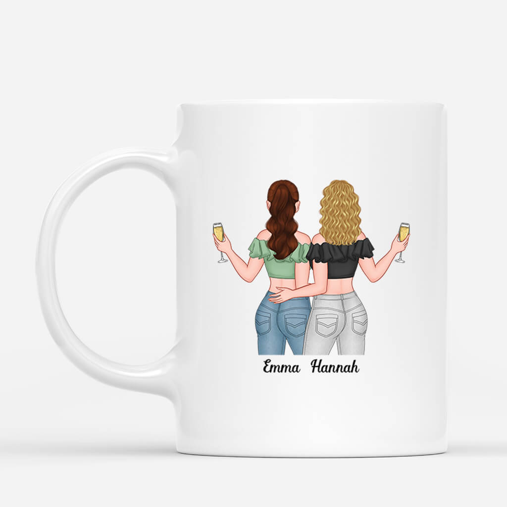 3642MGE2 freundschaft ist einer der grossten schatze des lebens  personalisierte tasse fur beste freunde