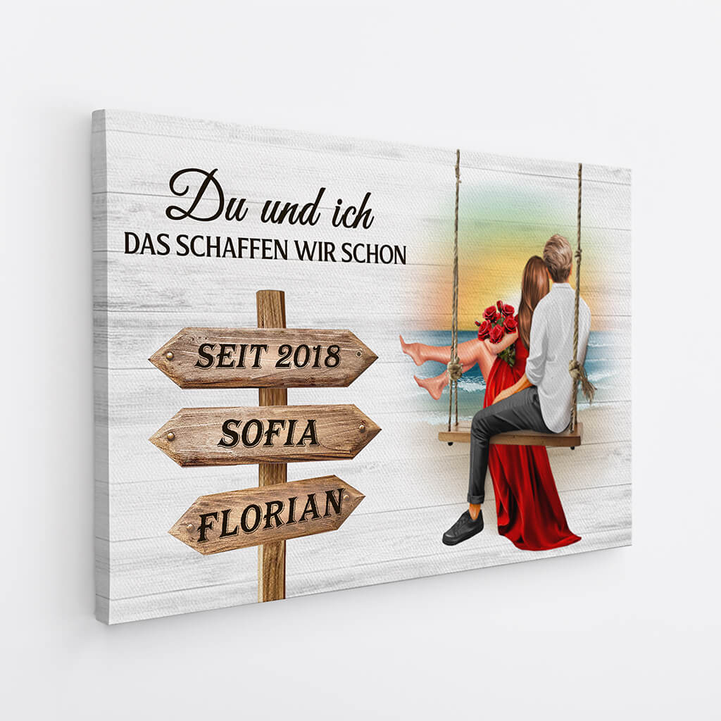 3748CGE1 du ich das schaffen wir schon  personalisierte leinwand fur parchen zum jahrestag_Mockup_2