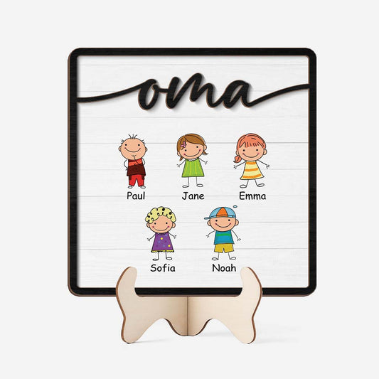 3770QGE1 oma strichmannchen holztafel personalisiert omas 3770Q5I5A